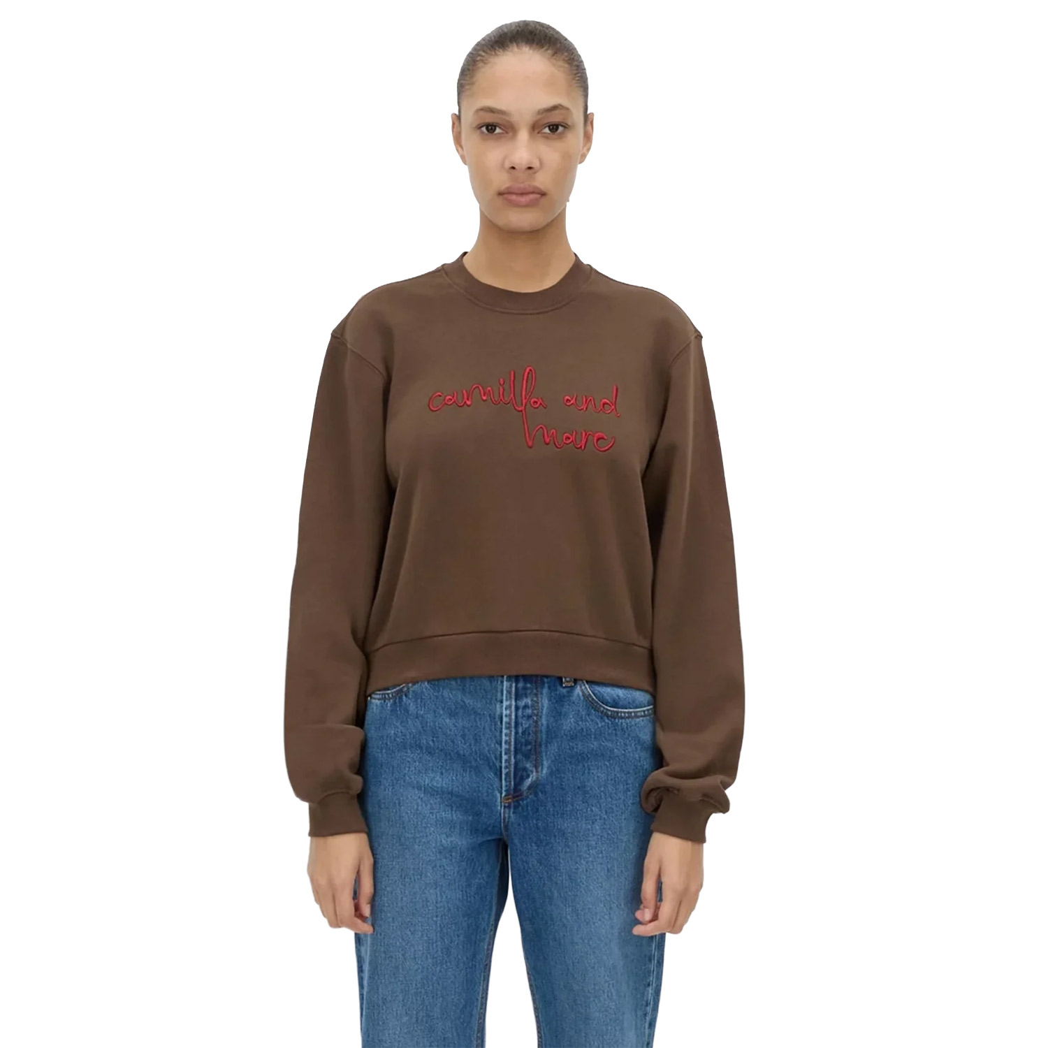 Camilla and Marc Maren Crop Emb Tracksuit Top